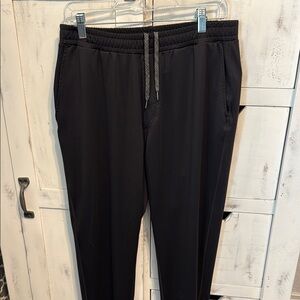 Men's Black Drawstring Pants
